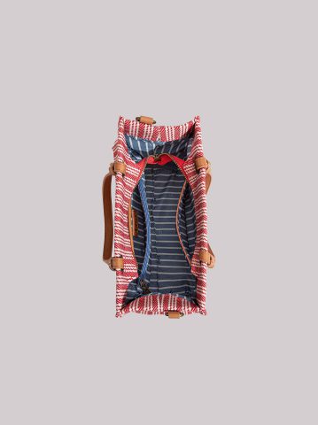 Women's Stripe Logo Handbag