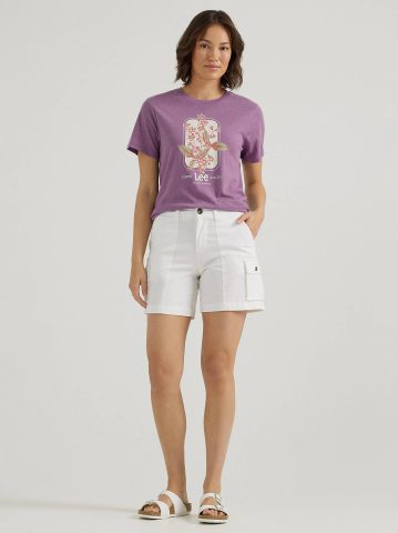 Women's Ultra Lux Comfort with Flex-to-Go Relaxed Fit Cargo Short