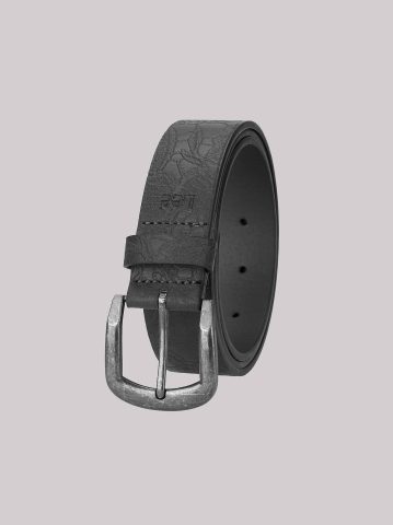 Women's Floral Embossed Belt