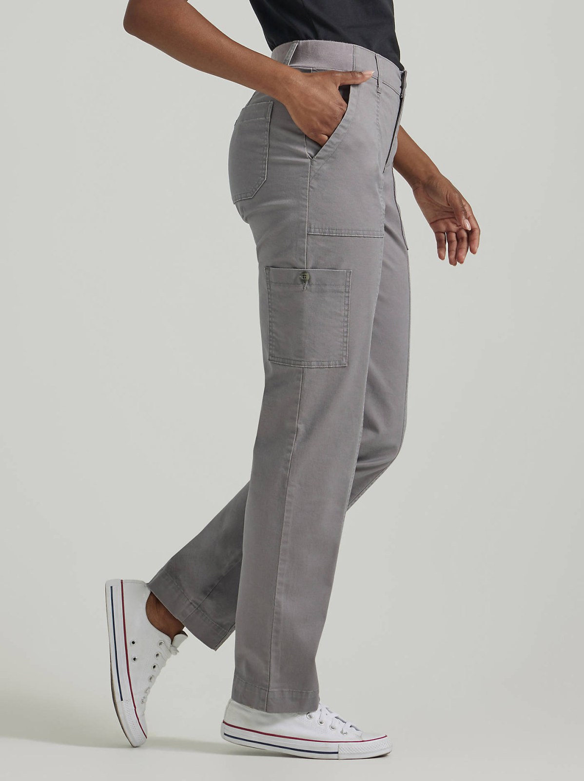 Women's Ultra Lux Comfort with Flex-to-Go Loose Utility Pant (Petite) - view 4