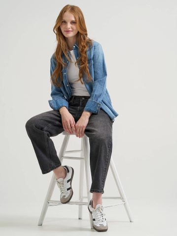 Women's Low Slung Slouch Jean