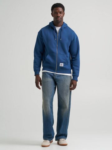 Men's Relaxed Fit Essential Workwear Full Zip Jacket