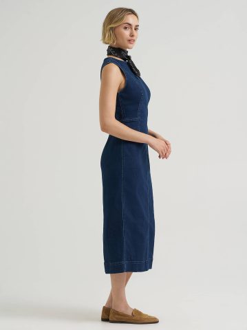 Women's Denim Sheath Dress