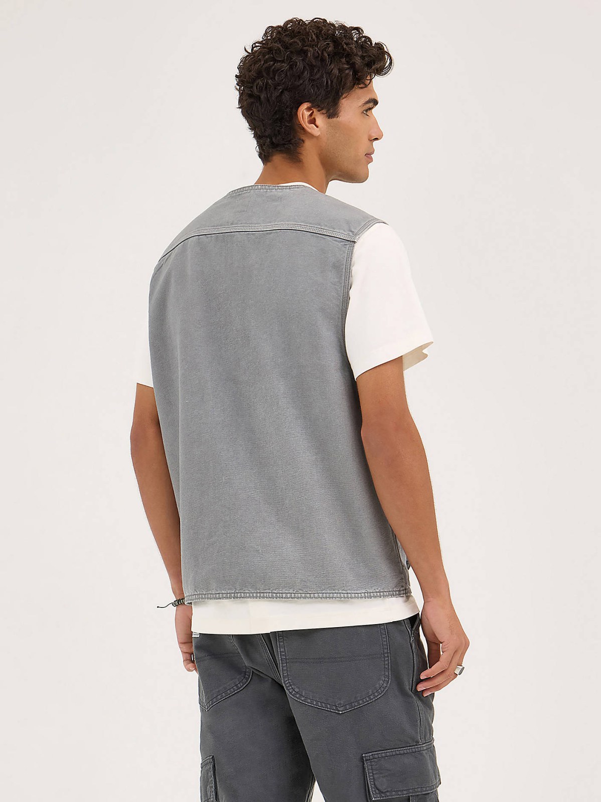 Men's Relaxed Workwear Vest - view 3