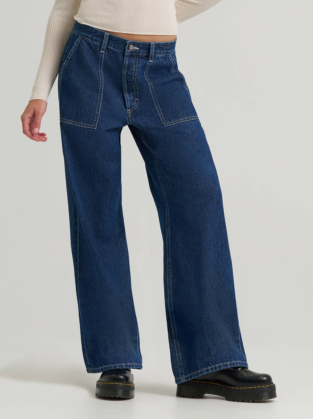 Women's Patch Pocket Slouch Jean - view 2
