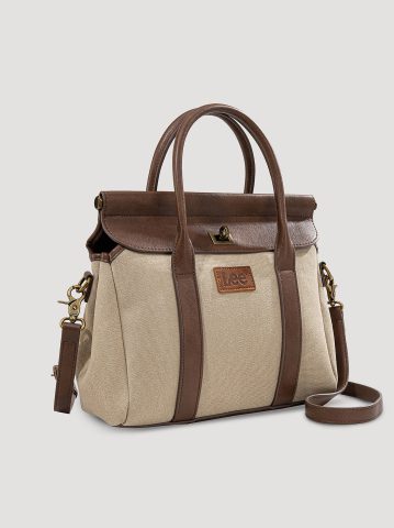 Women's Canvas Satchel
