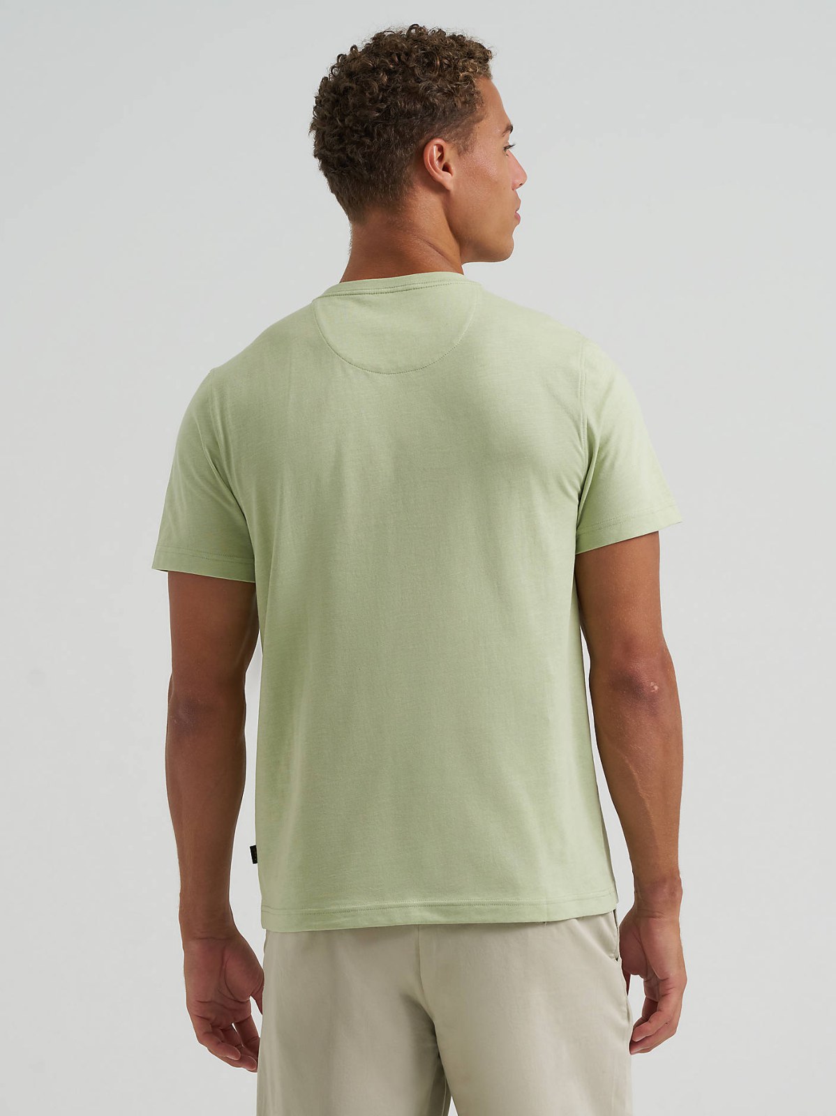 Men's Short Sleeve Jersey Henley - view 2