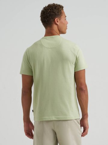 Men's Short Sleeve Jersey Henley — alternate view