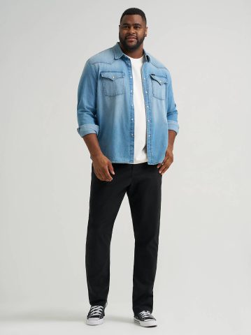Men's Extreme Motion Straight Fit Tapered Leg Jean (Big & Tall) Men's Extreme Motion Straight Fit Tapered Leg Jean (Big & Tall)