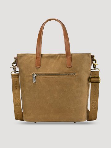 Women's Canvas Side Zip Tote — alternate view