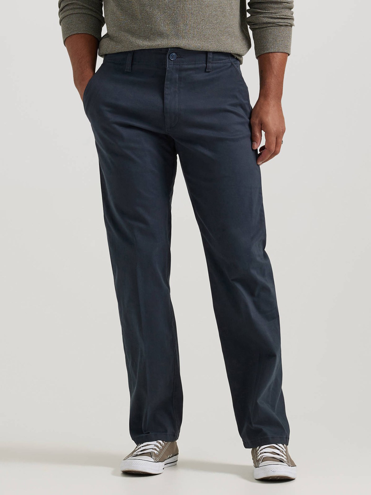Men's Extreme Motion Flat Front Khaki Pant - view 3