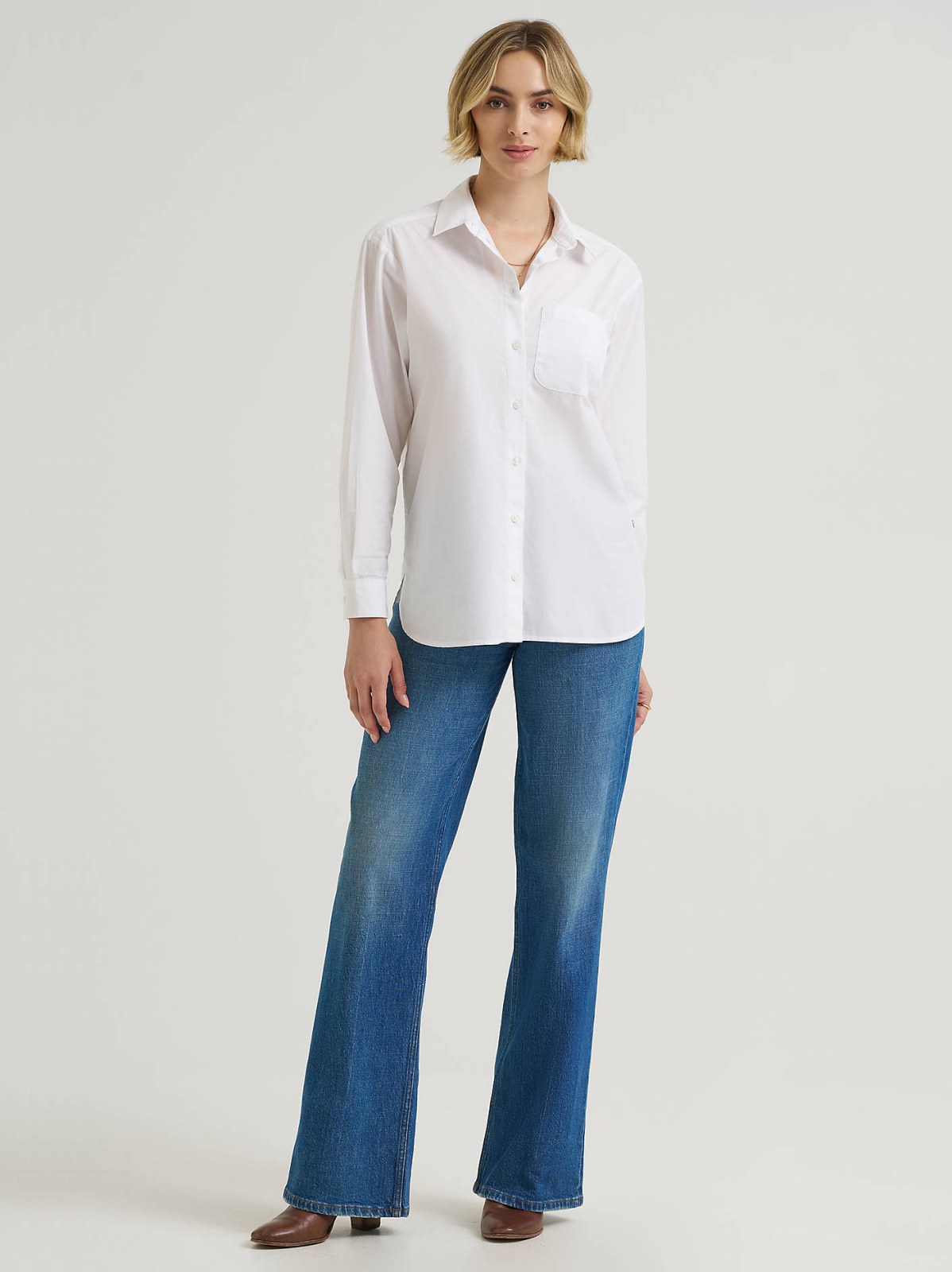 Women's Boyfriend Button Down Shirt - view 5