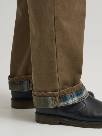 Men's Legendary Relaxed Straight Fleece Lined Jean (Big & Tall)