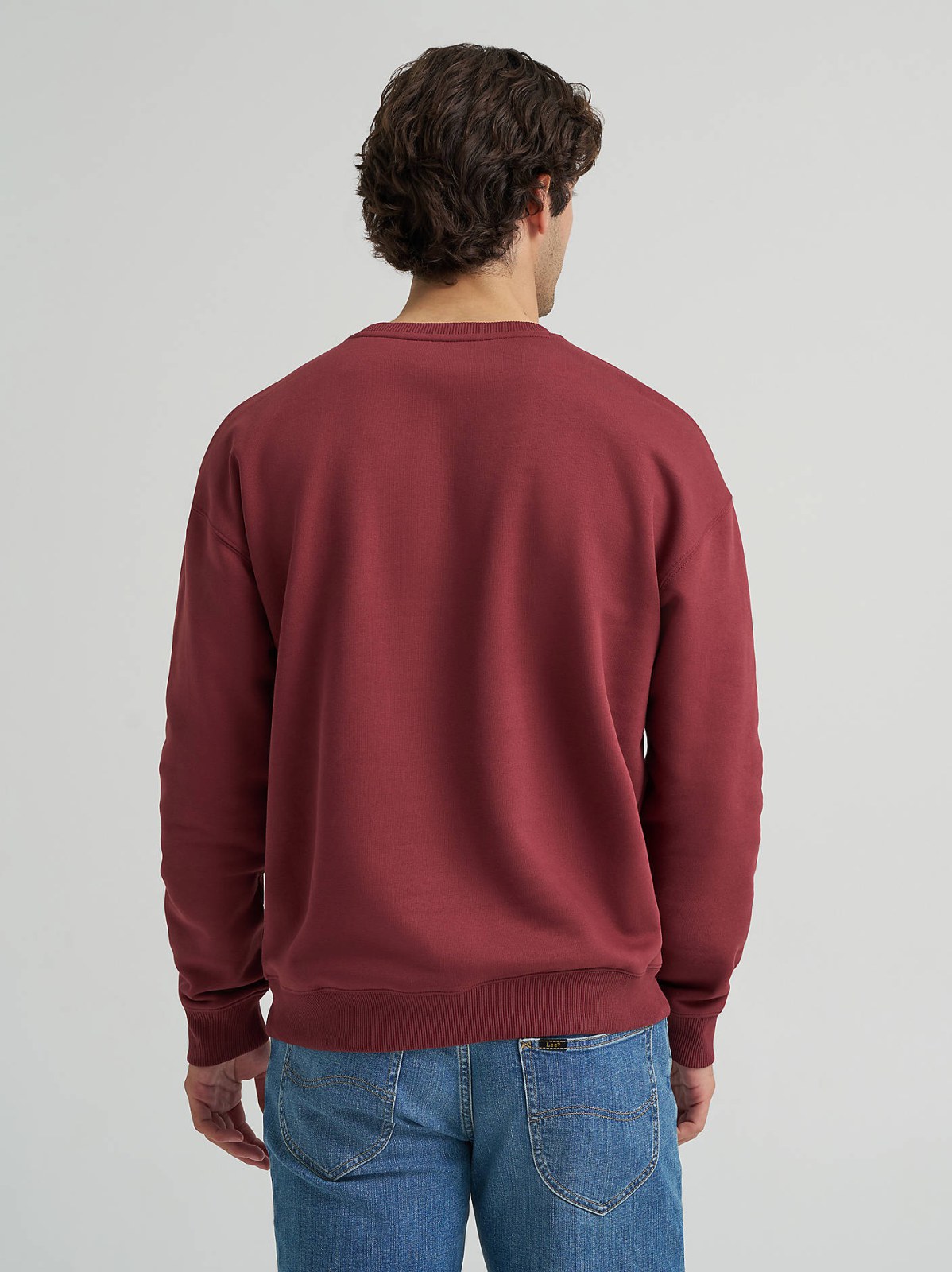 Men's Relaxed Fit Essential Workwear Sweatshirt - view 4
