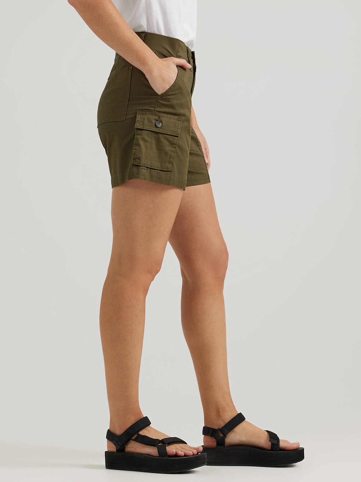 Women's Ultra Lux Comfort with Flex-to-Go Relaxed Fit Cargo Short - view 4