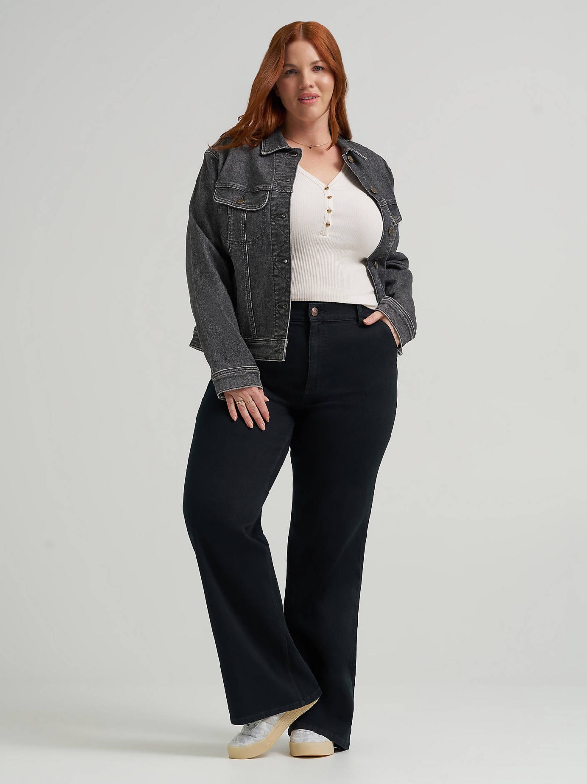 Women's Legendary High Rise A-Line Jean (Plus)