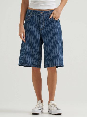 Women's Long Denim Short