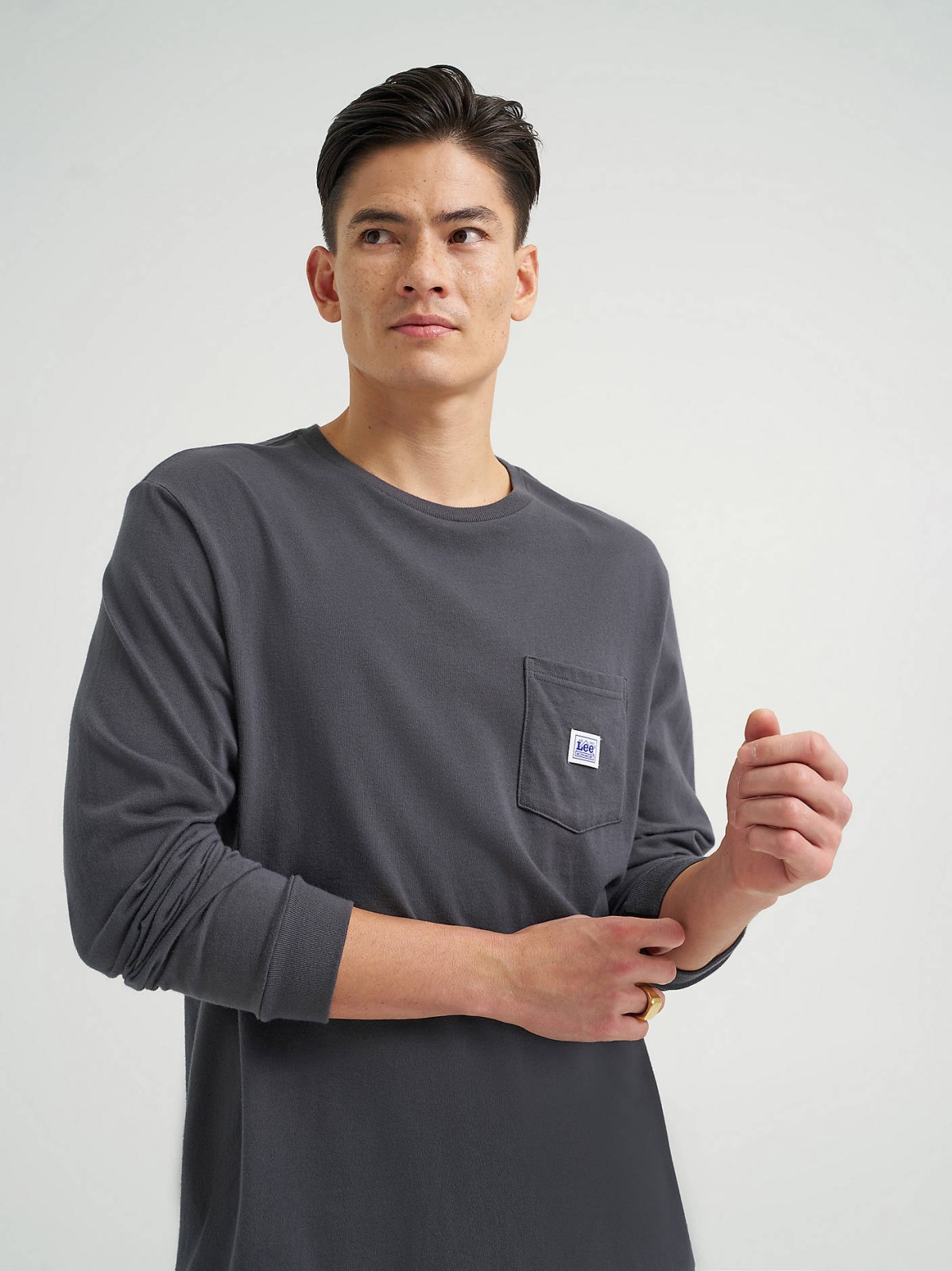 Men's Long Sleeve Workwear Pocket Tee - view 3