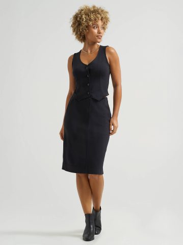 Women's High Rise Pull On Knit Pencil Skirt Women's High Rise Pull On Knit Pencil Skirt