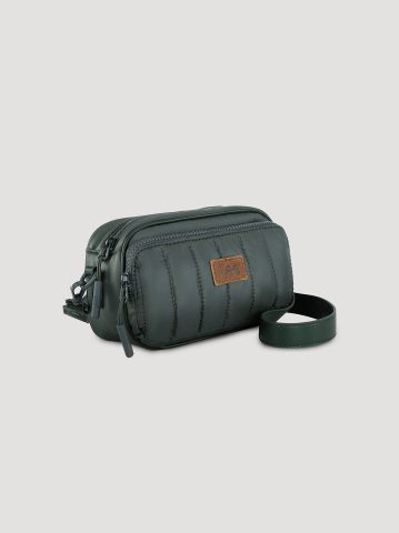 Women's Quilted Puffer Camera Bag — alternate view