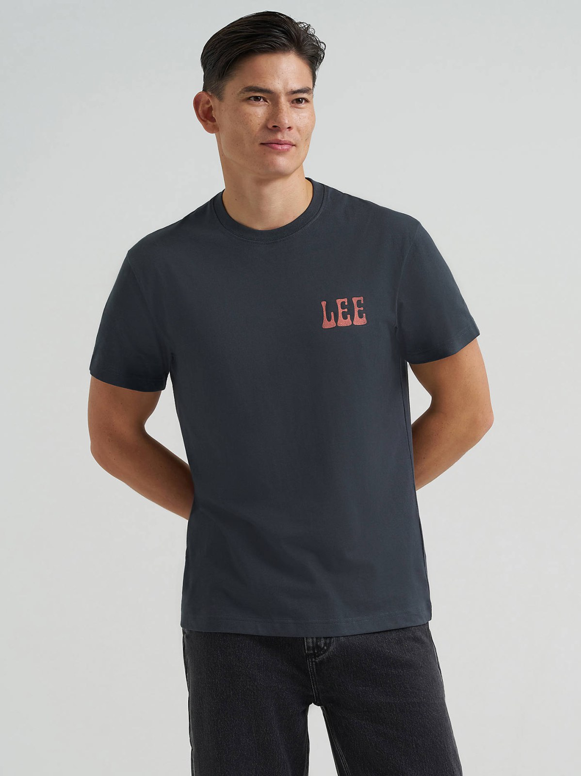 Men's Relaxed Fit Vinyl Shop Graphic Tee - view 3