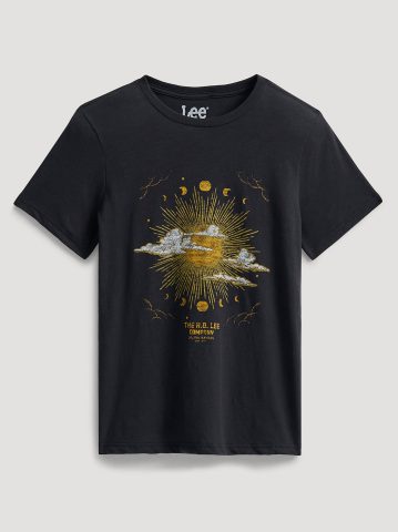 Women's Celestial Moon Phases Graphic Tee