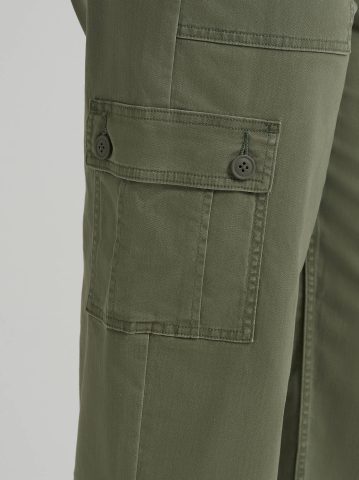Women's Loose Straight Cargo Pant