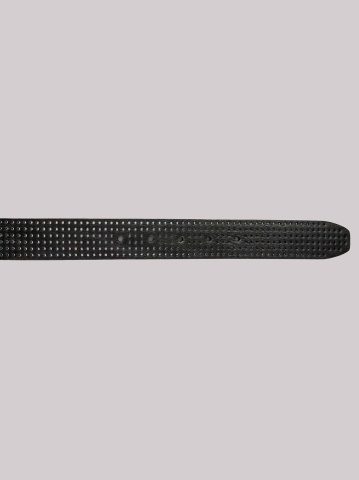 Women's Perforated Leather Belt