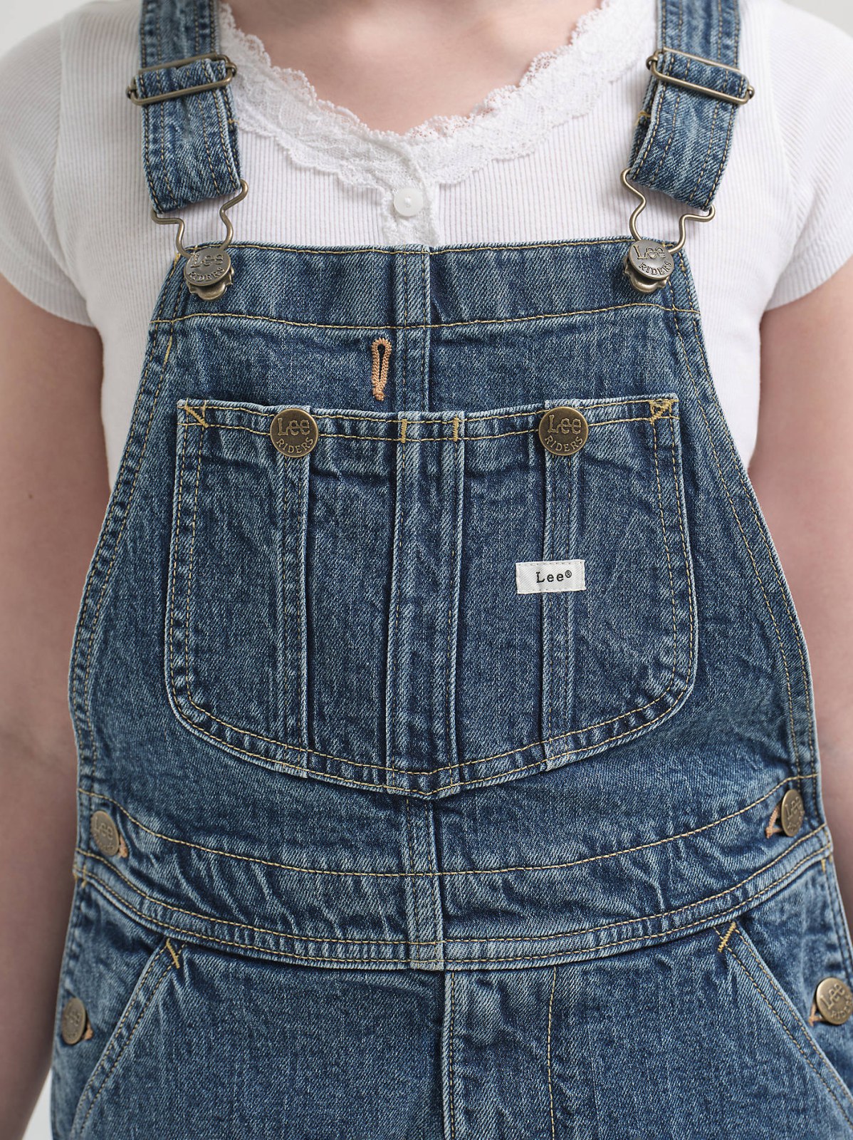 Kids' Lee® x J.Crew Denim Overall - view 6