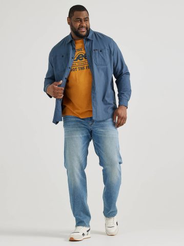 Men's Extreme Motion MVP Relaxed Straight Jean (Big & Tall)