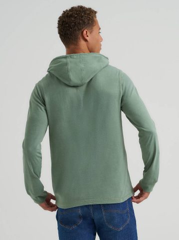 Men's Sueded Jersey Hoodie
