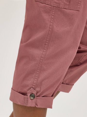 Women's Ultra Lux Comfort with Flex-to-Go Relaxed Fit Cargo Capri