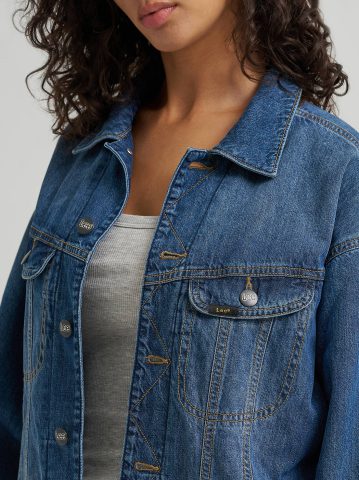 Women's Oversized Flannel Lined Rider™ Jacket