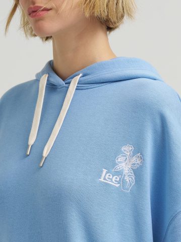 Women's Poppy Flowers Logo Hoodie