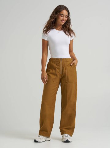 Women's High Rise Loose Utility Pant
