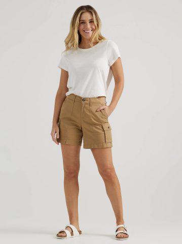 Women's Ultra Lux Comfort with Flex-to-Go Relaxed Fit Cargo Short