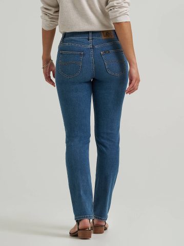 Women's Ultra Lux Comfort Flex Motion Slim Straight Jean with Ever Fit®