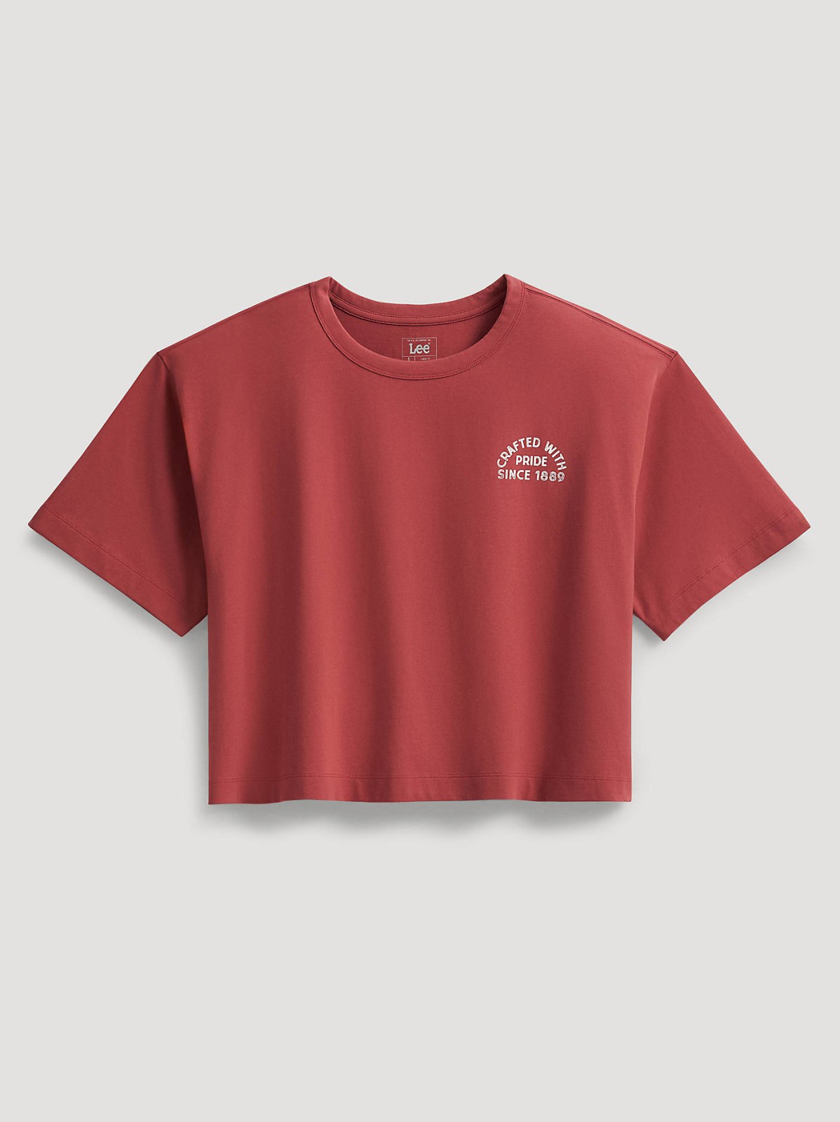 Women's Boxy Fit Crafted With Pride Graphic Tee