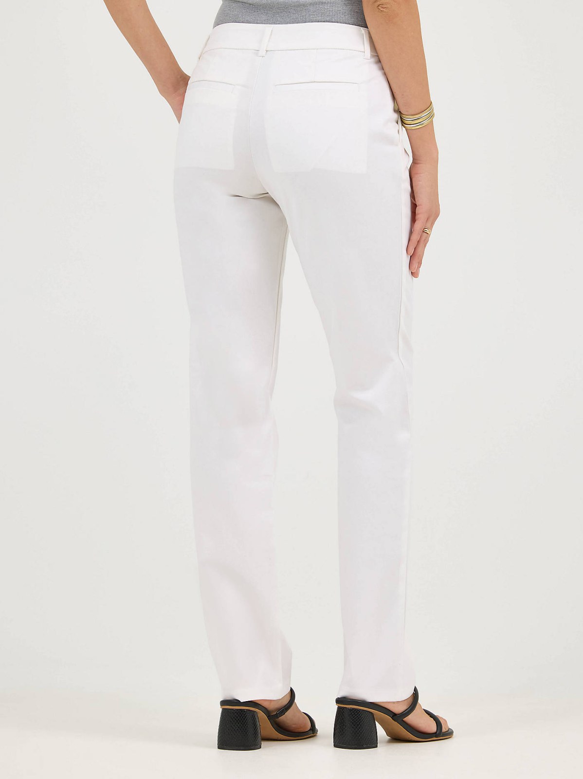 Women's Wrinkle Free Relaxed Fit Straight Leg Pant - view 3