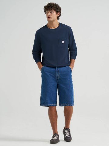 Men's Long Sleeve Workwear Pocket Tee