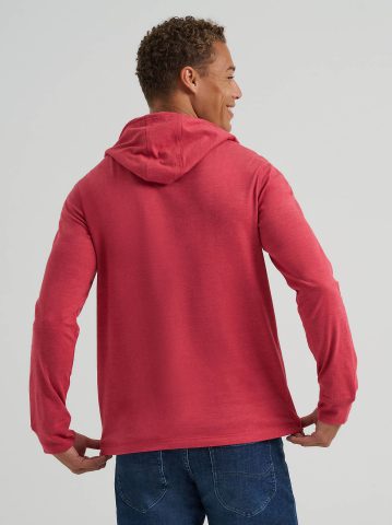 Men's Sueded Jersey Hoodie