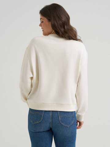 Women's Crew Logo Sweatshirt — alternate view