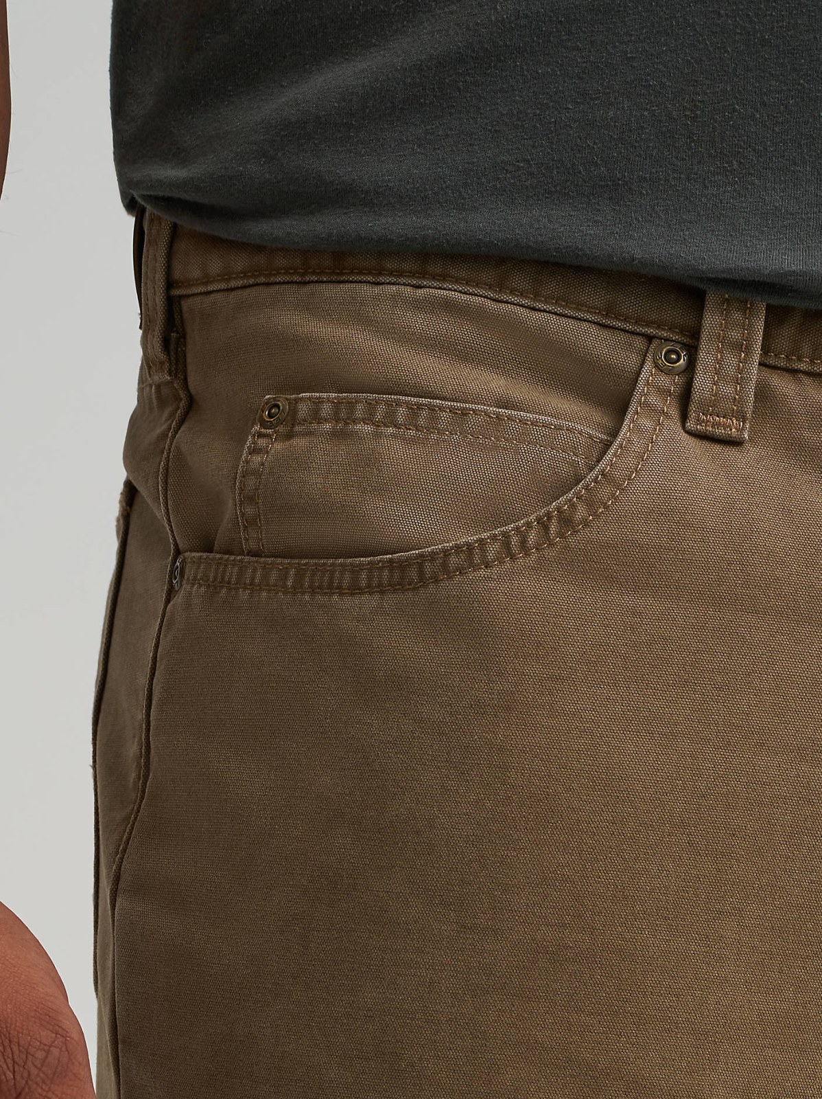 Men's Legendary Relaxed Straight Fleece Lined Jean (Big & Tall) - view 6
