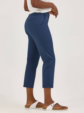 Women's Wrinkle Free Capri