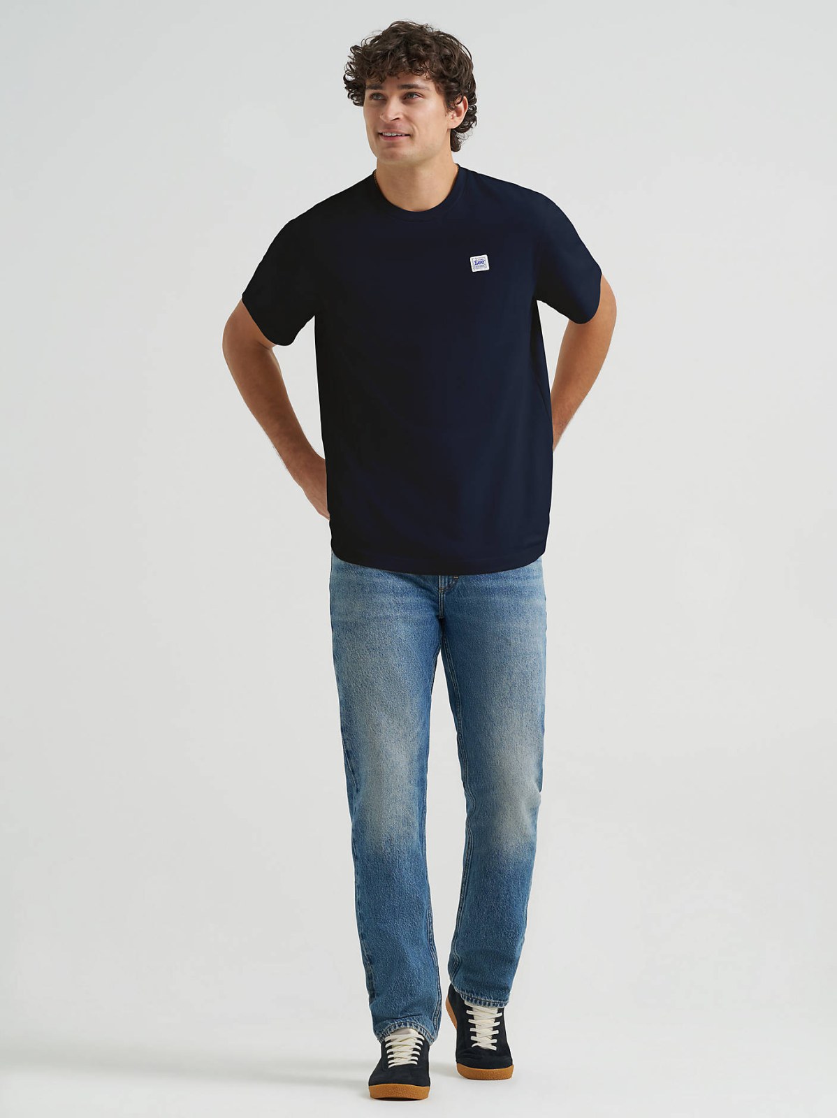 Men's Relaxed Fit Patch Logo Tee - view 5