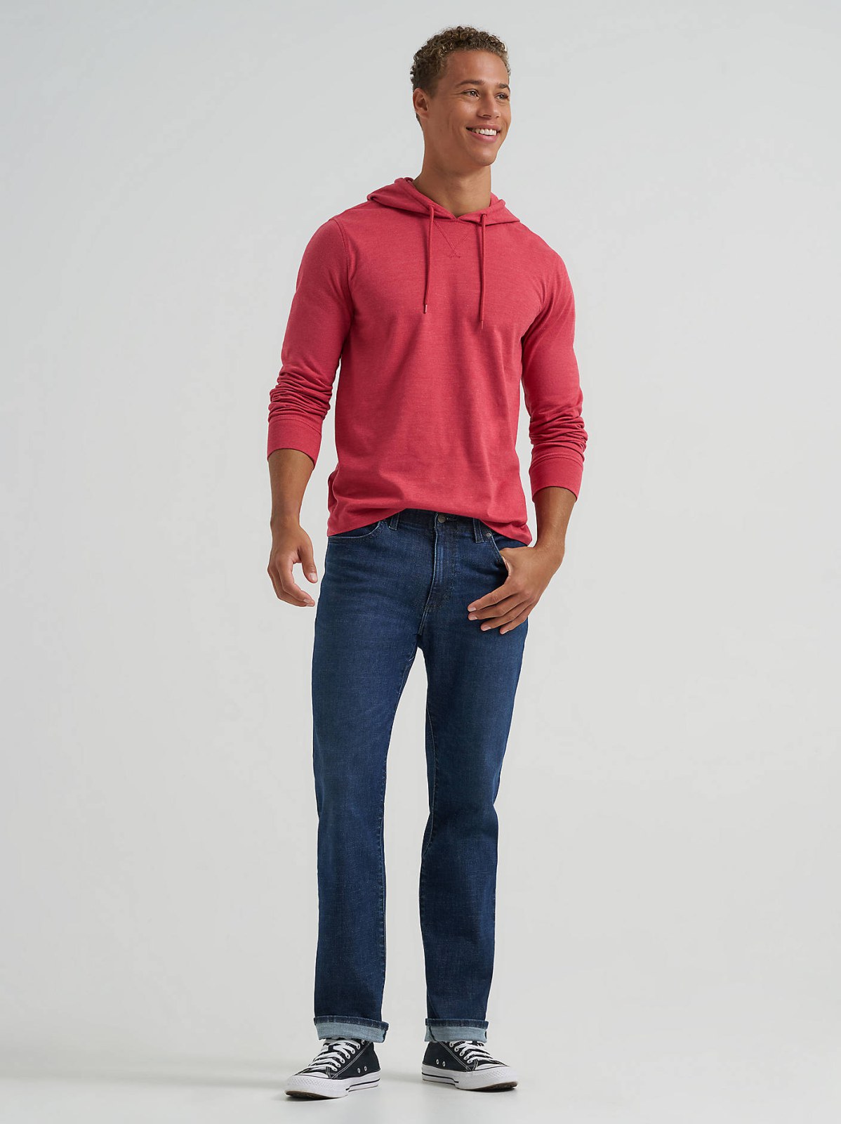 Men's Sueded Jersey Hoodie - view 4