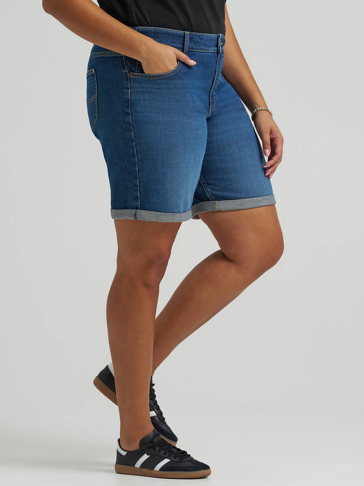 Women's Legendary Relaxed Denim Bermuda (Plus) - view 4