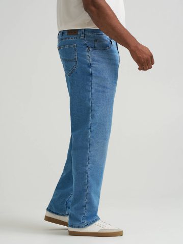 Men's Legendary Relaxed Straight Fleece Lined Jean (Big & Tall)