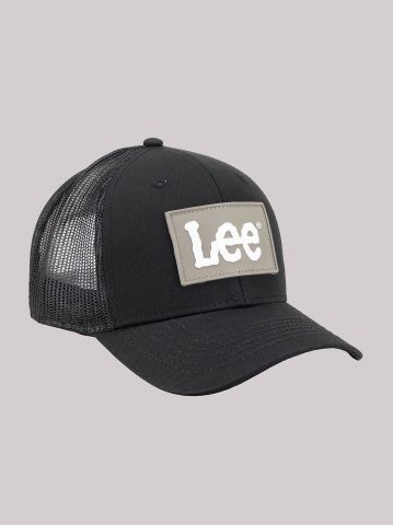 Men's Rubber Logo Patch Trucker Hat