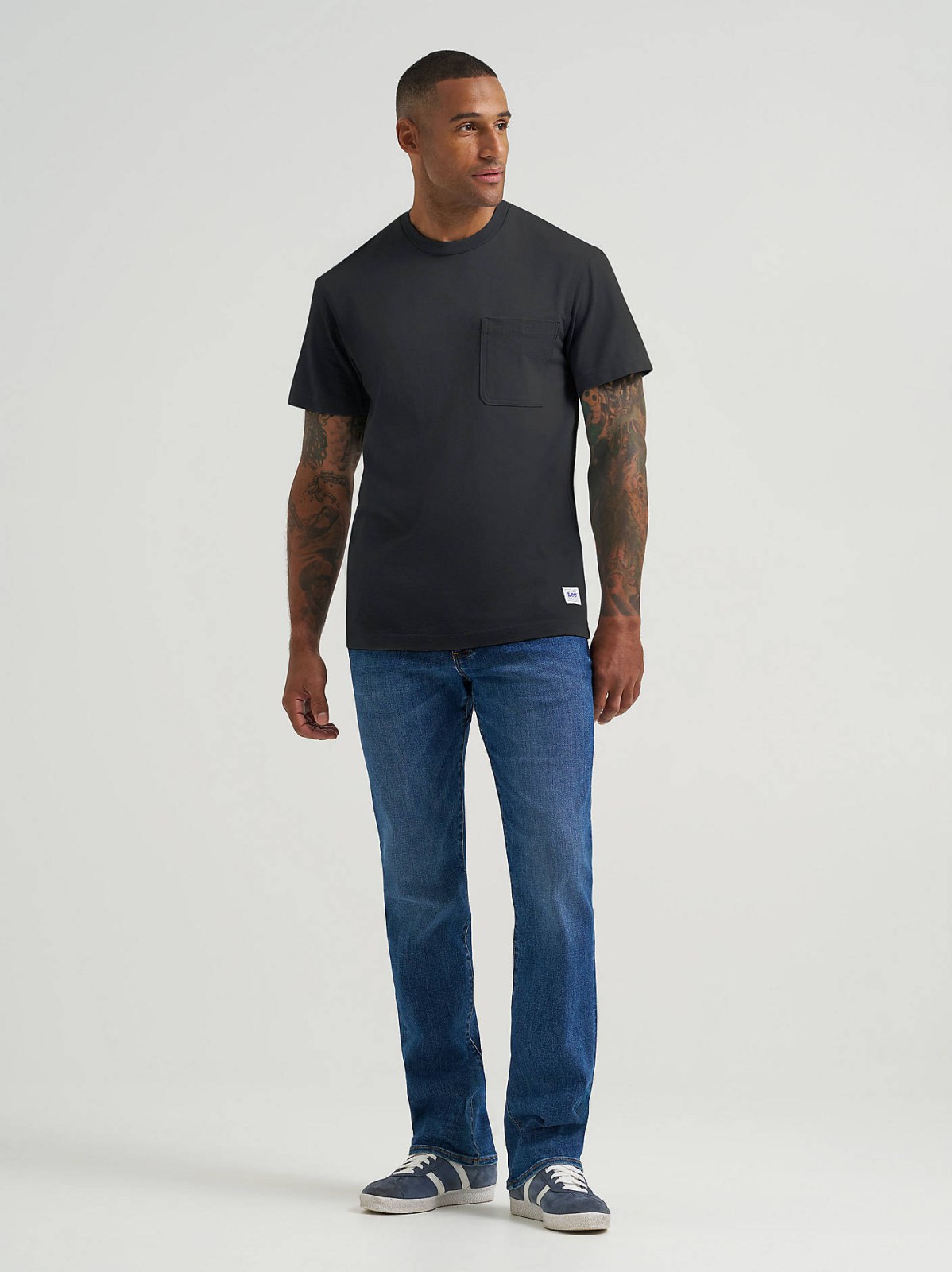 Men's Relaxed Fit Heavyweight Pocket Tee - view 5